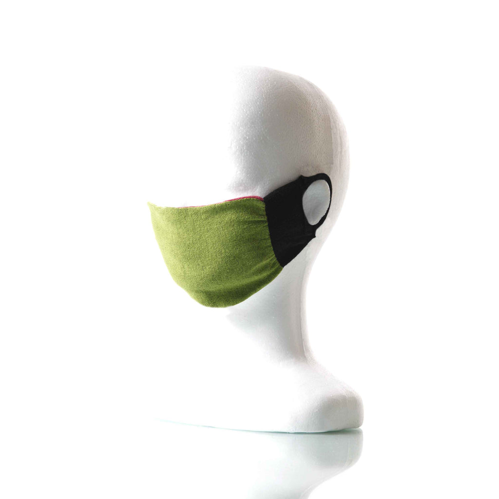 Geranium/Mint Solid Mask