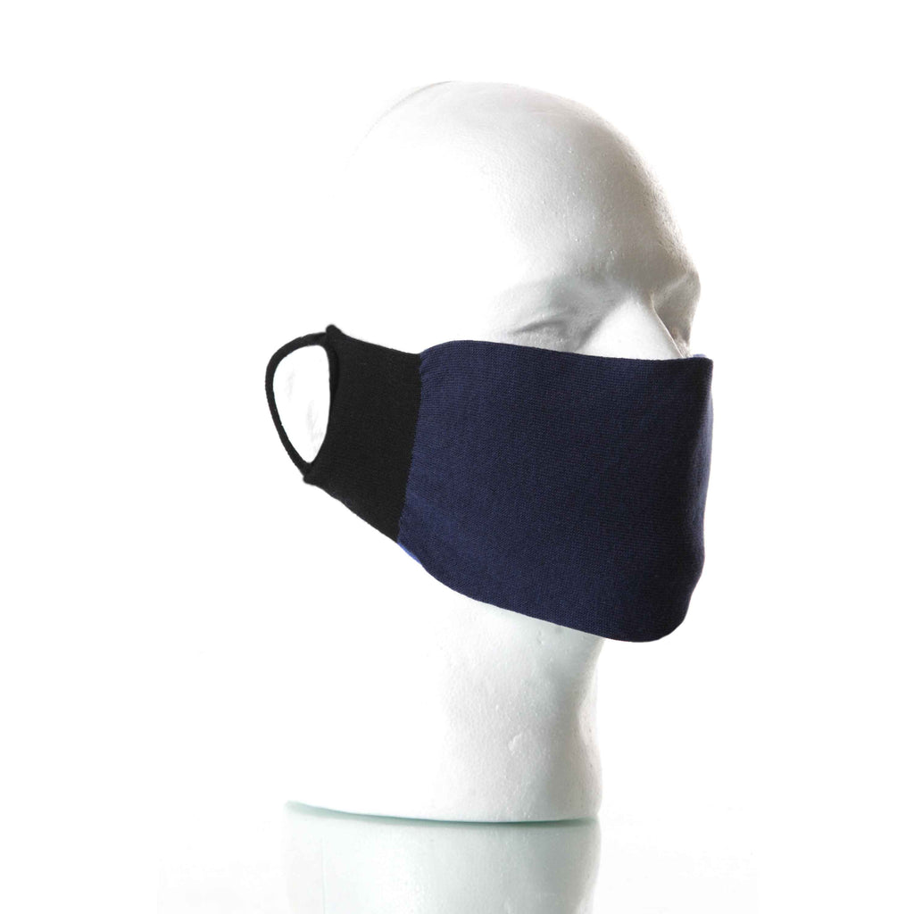 Blue/Navy Solid Mask