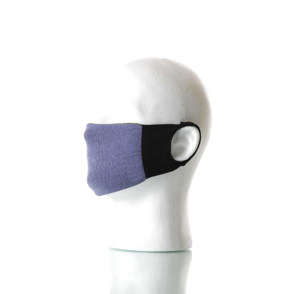 Violet/Gray Solid Mask